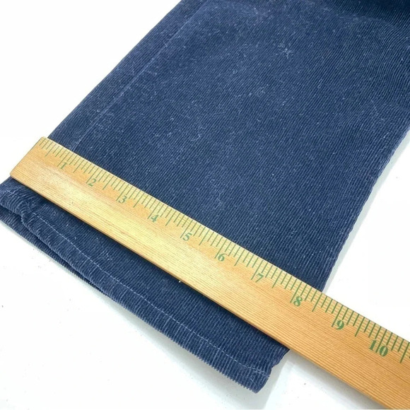Eddie Bauer corduroy pants 4 dark navy blue 2162 - Picture 8 of 10